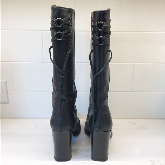 COACH “Coty” Full Smooth Leather Boots - Picture 7 of 8